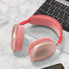 Casque Bluetooth MP3 P9 PRO MAX - Rouge