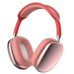 Casque Bluetooth MP3 P9 PRO MAX - Rouge