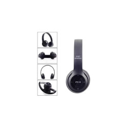 Casque MP3 Bluetooth P47 - Noir