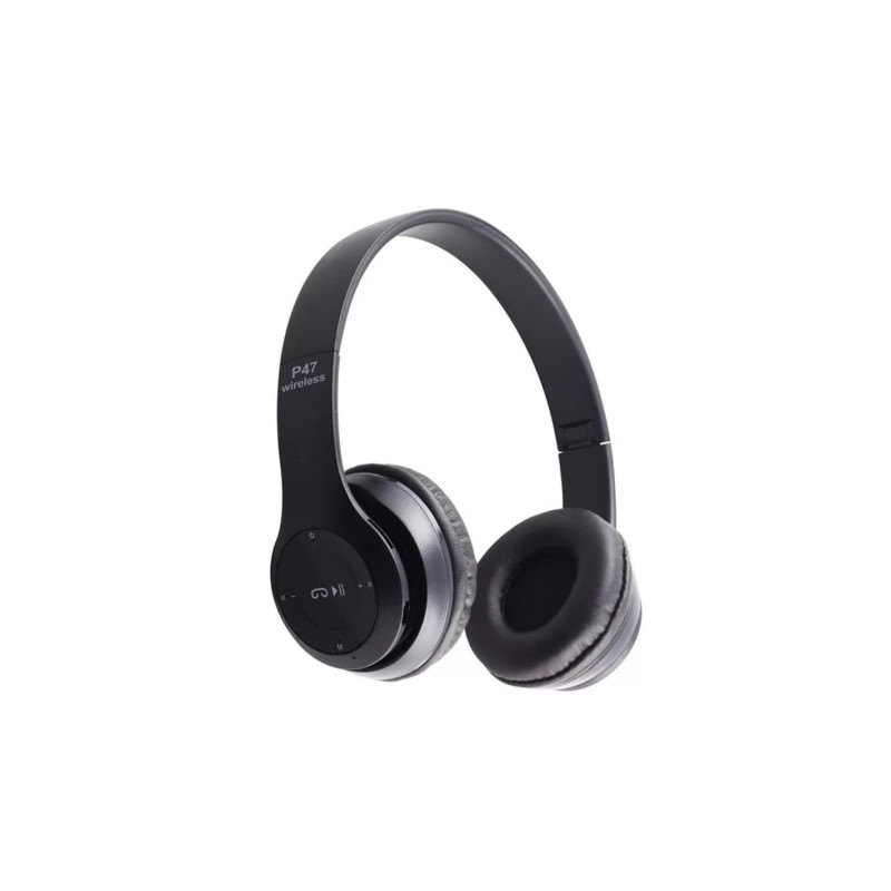 Casque MP3 Bluetooth P47 - Noir