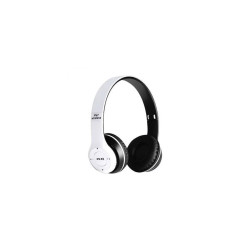 Casque MP3 Bluetooth P47 - Blanc