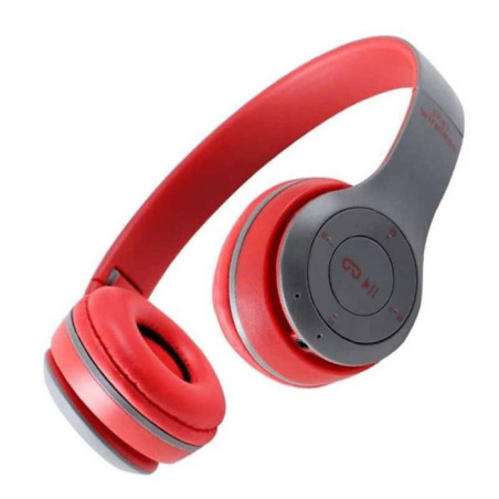 Casque MP3 Bluetooth P47 - Rouge
