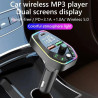 Transmetteur FM Bluetooth - Charge Type C 3.1A Q9