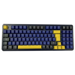 Clavier Gaming Mécanique REDRAGON GLORIA K664 RGB - Bleu Noir Jaune
