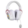 Casque Gaming REDRAGON ZEUS-X H510 RGB USB 7.1 - Blanc Rose