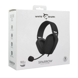 Casque Gaming WHITE SHARK SPARROW GH-2443 - Noir
