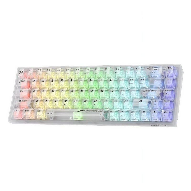 Clavier Gaming Mécanique REDRAGON FIZZ K617 RGB - Transparent - Red Switch Clavier Gaming Mécanique REDRAGON FIZZ K617 RGB - Transparent - Red Switch