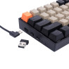 Clavier Gaming Mécanique Sans Fil / Bluetooth REDRAGON DRACONIC PRO K530 RGB - Brown Switch