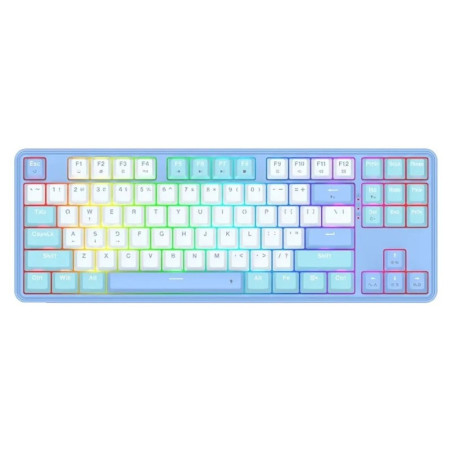 Clavier Gaming Mécanique REDRAGON STAR BLADE K707 RGB - Blanc Bleu