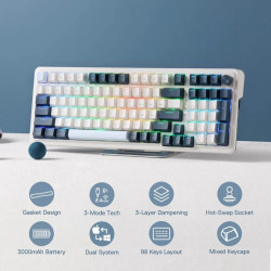 Clavier Gaming Mécanique Sans Fil / Bluetooth REDRAGON EISA PRO K686WB RGB - Red Switch