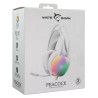 Casque Gaming WHITE SHARK PEACOCK GH-2444 RGB - Blanc
