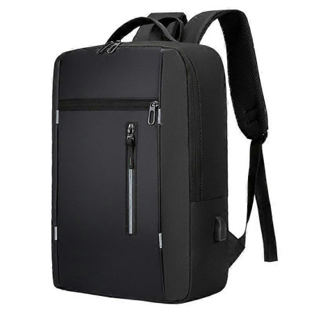 Sac à dos pour Pc Portable 15.6" + Port USB - Noir
