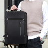 Sac à dos pour Pc Portable 15.6" + Port USB - Noir