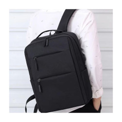 Sac à dos pour Pc Portable 15.6" + Sacoche + Trousse - Noir