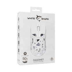 Souris sans Fil / Bluetooth WHITE SHARK DAGONET WGM-5019 - Blanc