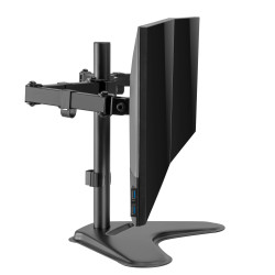 Support de Bureau SBOX LCD-F024-2 Pour 2 Moniteur 13"- 32"