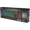 Clavier Gaming TRUST AZOR GXT-835 RGB - Noir
