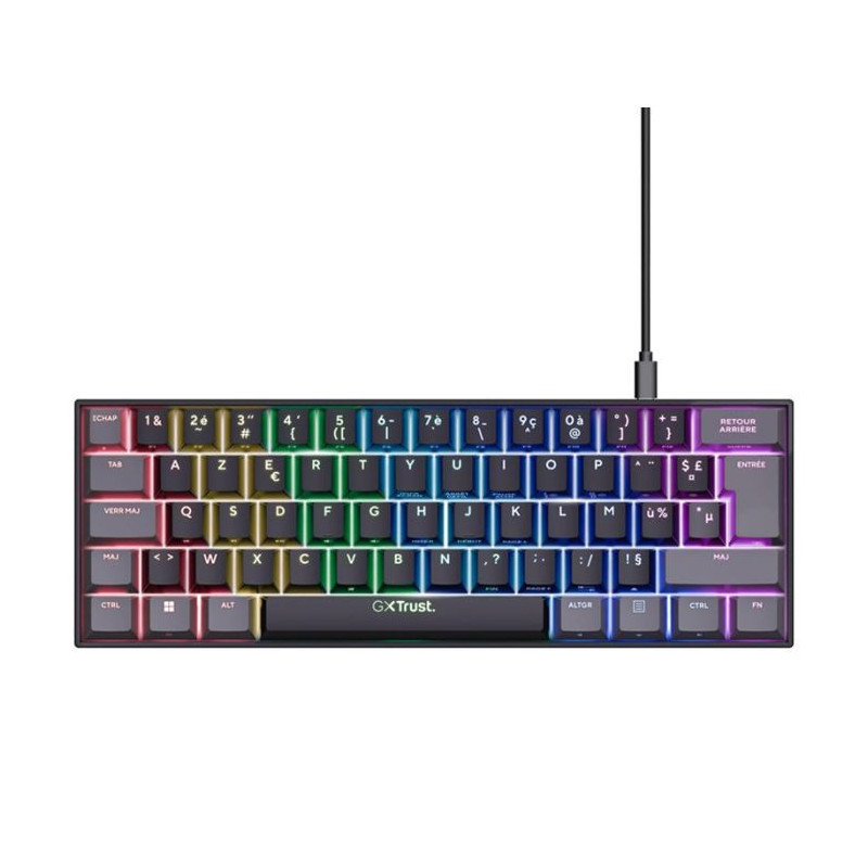 Clavier Mécanique TRUST ACIRA GXT-867 RGB - Noir