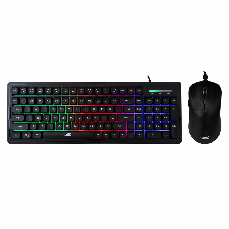 Combo Clavier + Souris BARACUDA ORCA BGC-011 - Noir