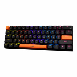 Clavier Mécanique BARACUDA DOLPHIN BGK-03111 - Noir - Red Switch