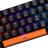 Clavier Mécanique BARACUDA DOLPHIN BGK-03111 - Noir - Red Switch