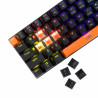 Clavier Mécanique BARACUDA DOLPHIN BGK-03111 - Noir - Red Switch