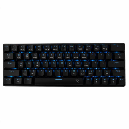 Clavier sans Fil / Bluetooth WHITE SHARK PL KAIKEN GK-003111 - Red Switch - Noir