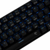 Clavier sans Fil / Bluetooth WHITE SHARK PL KAIKEN GK-003111 - Red Switch - Noir