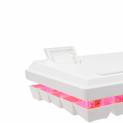 Clavier Mécanique BARACUDA DOLPHIN BGK-03211 - Blanc - Red Switch
