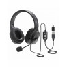 Casque Micro USB ADVANCE SMARTPHONICS 550 - 2 en 1 - Noir