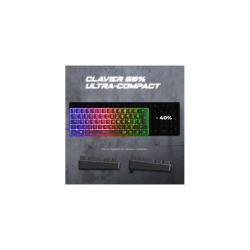 Clavier Gaming SPIRIT OF GAMER PRO K2 TKL RGB - Noir
