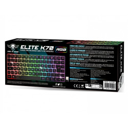 Clavier Gaming sans Fil / Bluetooth SPIRIT OF GAMER ELITE-K70 TKL - Noir