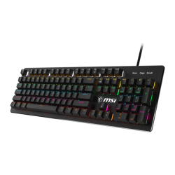 Clavier Mécanique MSI FORGE GK300 - Noir - Blue Switch