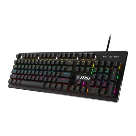 Clavier Mécanique MSI FORGE GK300 - Noir - Blue Switch