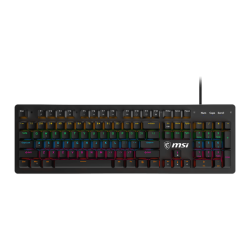 Clavier Mécanique MSI FORGE GK300 - Noir - Blue Switch