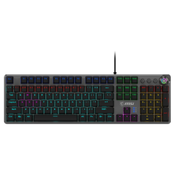 Clavier Mécanique MSI FORGE GK310 - Noir - Red Switch