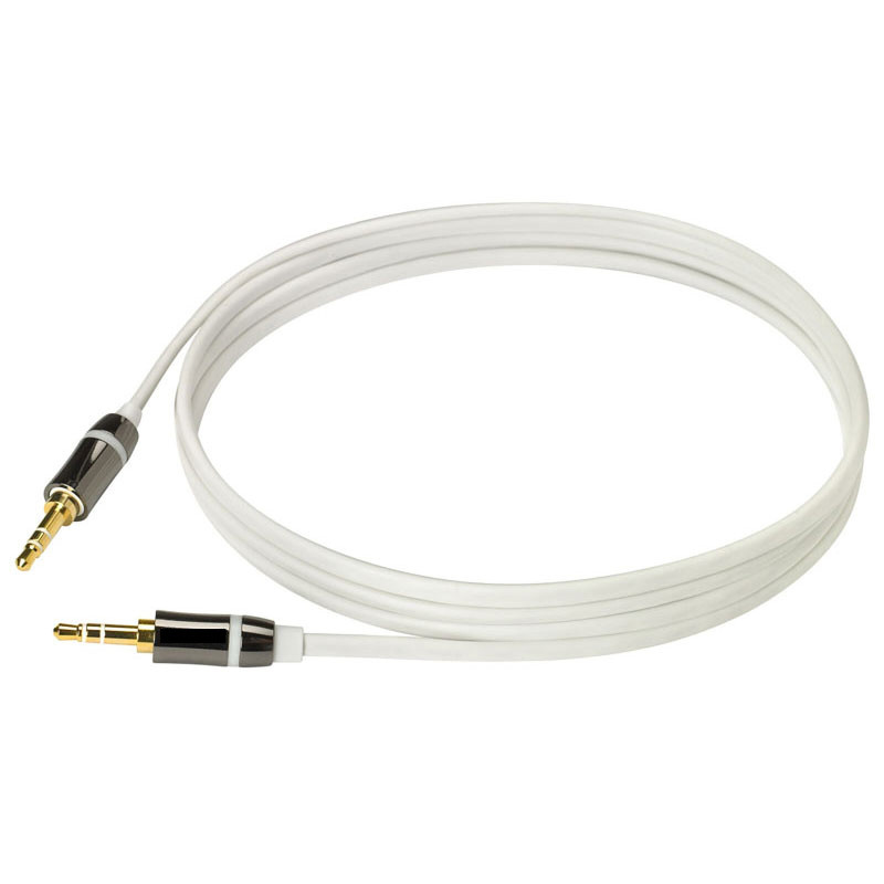 Cable AUX Jack 1.5m TLINE TL-1105 - Blanc
