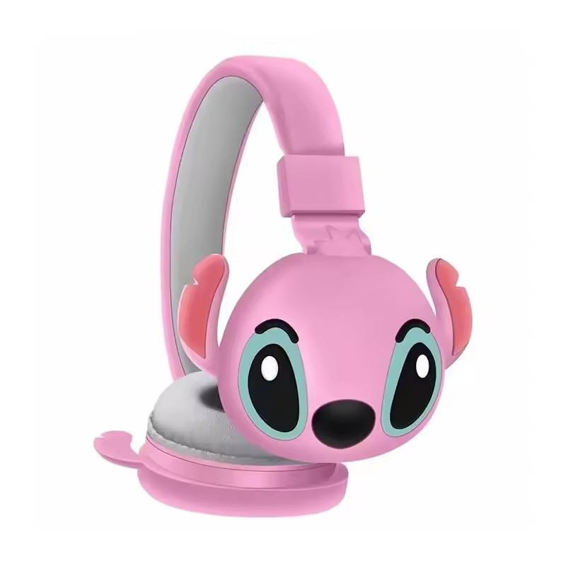 Casque Bluetooth MP3 STITCH AH-806 - Rose