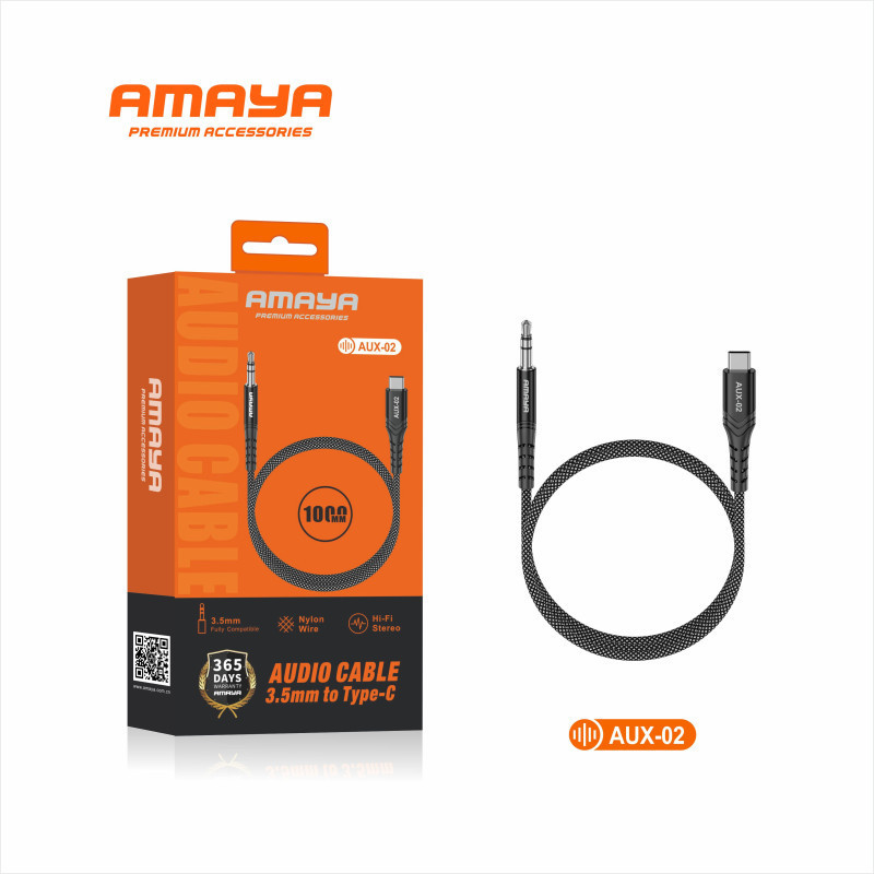 Adaptateur Cable Lightning vers Jack Male 3.5mm AMAYA AUX-02