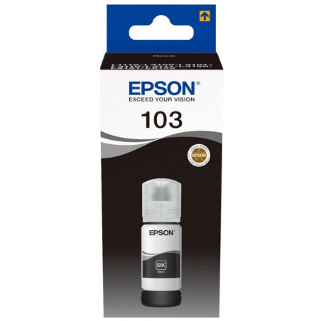 Bouteille d'encre Originale EPSON EcoTank 103 - Noir