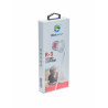 Ecouteur avec Micro Blue Spectrum R-3 - Blanc