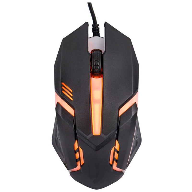 Souris USB MICROKINGDOM M301 RGB - Noir