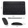 Combo Mini Clavier et Souris Bluetooth - Noir