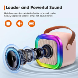 Haut Parleur Bluetooth K12 5W Avec Microphone - Bleu