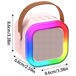 Haut Parleur Bluetooth K12 5W Avec Microphone - Bleu
