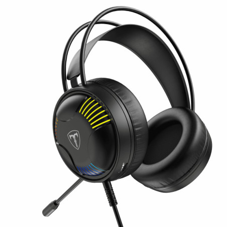 Casque Gaming USB T-DAGGER ALASTOR T-RGH217 RGB - Noir