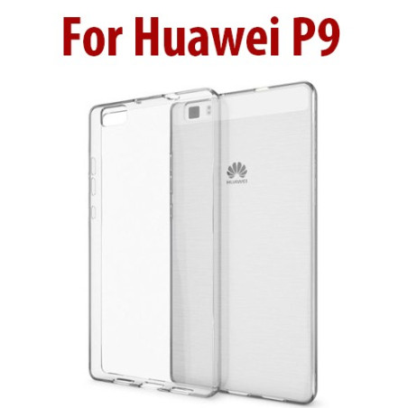 Etui en Silicone pour Huawei P9 Lite / Transparent