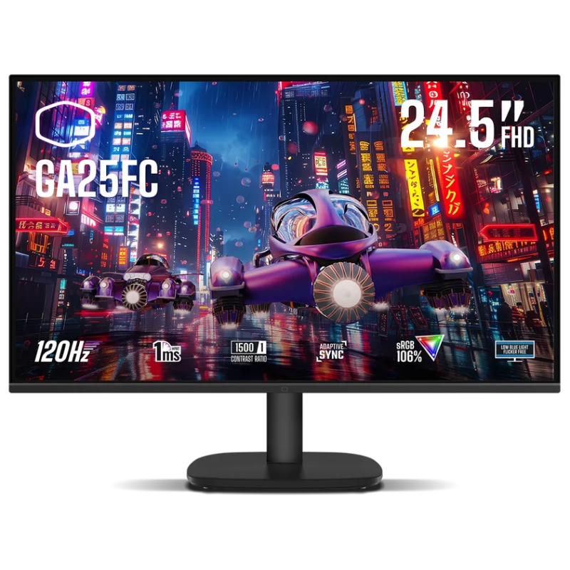 Ecran Gaming COOLER MASTER GA25FC 24" Full HD IPS / 120 Hz