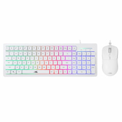 Combo Clavier + Souris BARACUDA ORCA BGC-012 - Blanc
