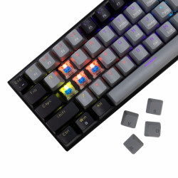 Clavier WHITE SHARK WAKIZASHI-2 GK-002721V2 - Blue Switch - Gris Noir